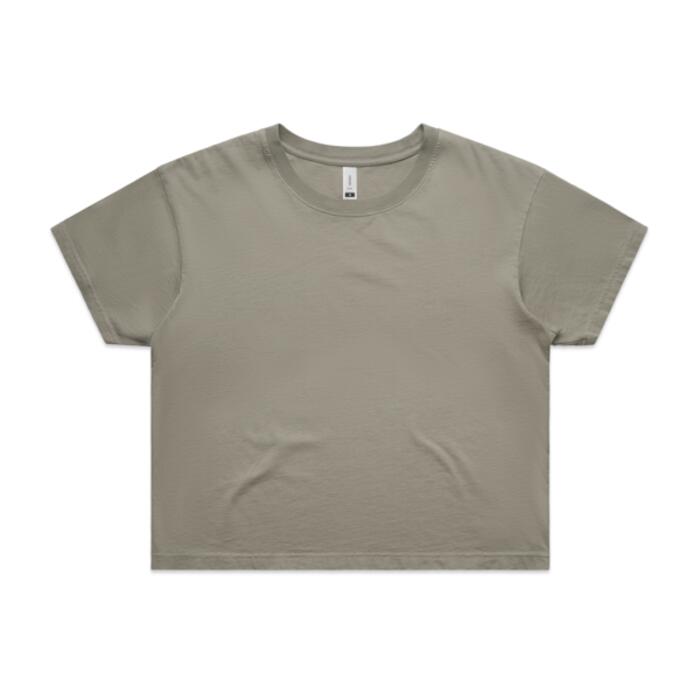 Wo's Faded Crop Tee  Thumbnail