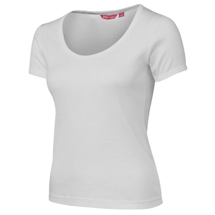 JB's LADIES SCOOP NECK TEE Thumbnail