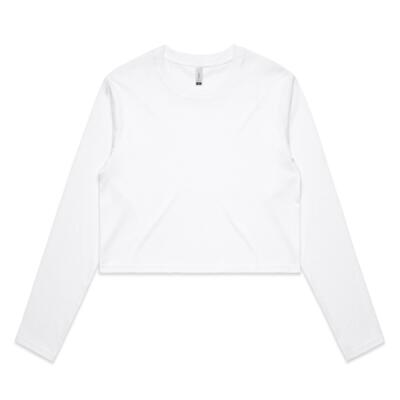 Wo's Crop L/S Tee Thumbnail