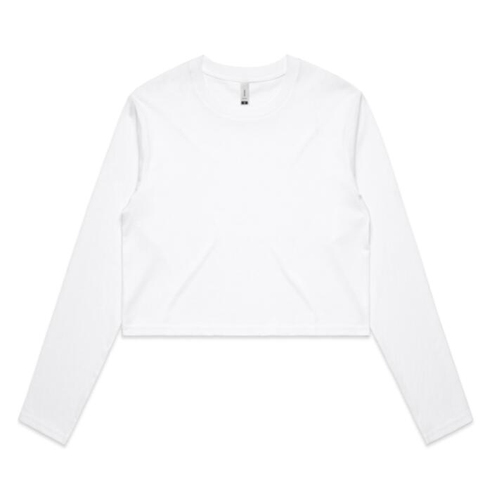 Wo's Crop L/S Tee Thumbnail