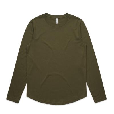 Wo's Curve L/s Tee Thumbnail