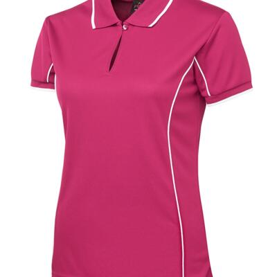 PODIUM LADIES PIPING POLO Thumbnail