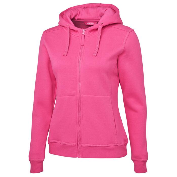 JB's LADIES FULL ZIP FLEECY HOODIE Thumbnail