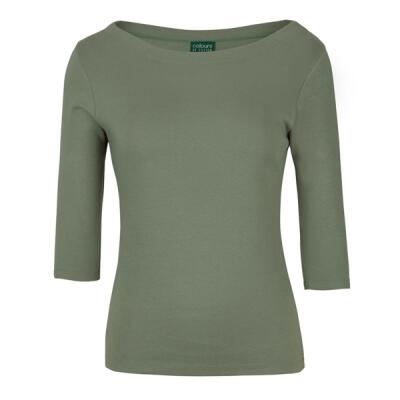 C of C Ladies 3/4 Sleeve Boat Neck Tee Thumbnail