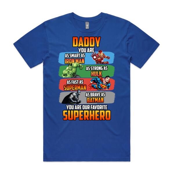 Father's Day Superhero Tee Thumbnail