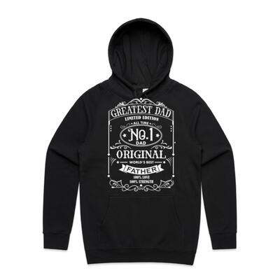 Number One Greatest Dad Hoodie Thumbnail