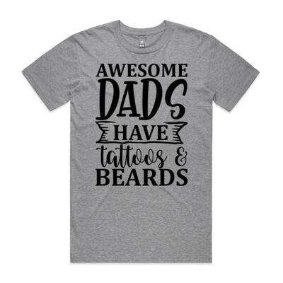 Tattoos and Beards Tee Thumbnail