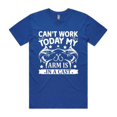 Can't Work Today Fishing Tee Thumbnail