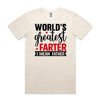 World's Greatest Farter Tee Thumbnail
